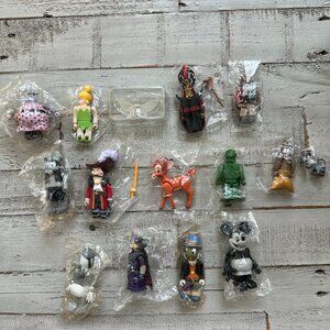 Disney Series 4 lot of 13 Figures 2000s Vintage Rare Medicom Kubrick In Plastic